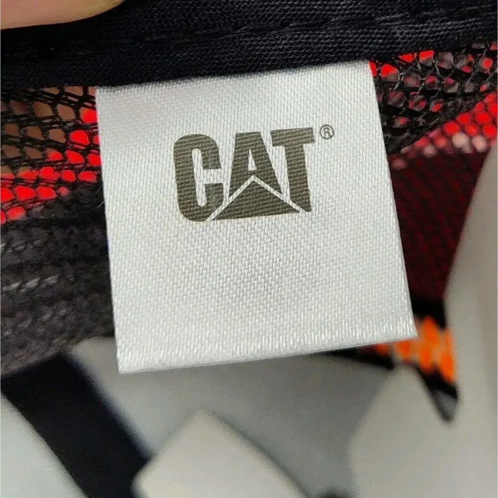 CAT Caterpillar Trucker Hat Digital Realtree CAMO Men's Adjustable Mesh NWT